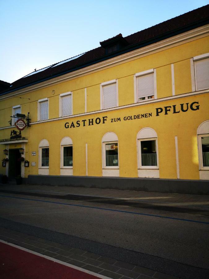 Gasthof Zum Goldenen Pflug 암스테텐 외부 사진